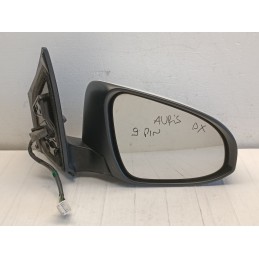 Specchietto retrovisore destro 9 pin Toyota Auris E180 2012 2018 elettrico  A9735