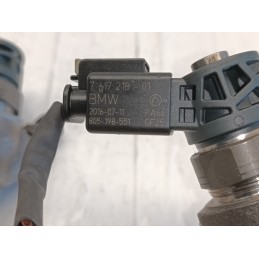 3 iniettori Bmw serie 1 F20 F21 1.5D 0445110598 3 Cilindri B37D15A  A9738