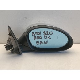 Specchietto retrovisore destro Bmw serie 3 E90 E91 5 Pin 2005 2008  A9744