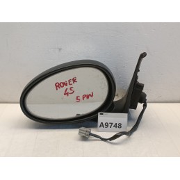 Specchietto retrovisore sinistro Rover 45 5 pin 1999 2005 cromato  A9748