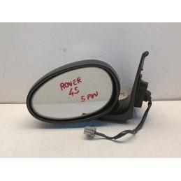 Specchietto retrovisore sinistro Rover 45 5 pin 1999 2005 cromato  A9748