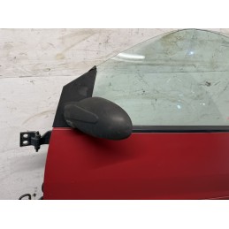 Porta anteriore sinistra Smart Fortwo 450 rossa usata completa alzavetro  B3322