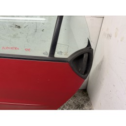 Porta anteriore sinistra Smart Fortwo 450 rossa usata completa alzavetro  B3322