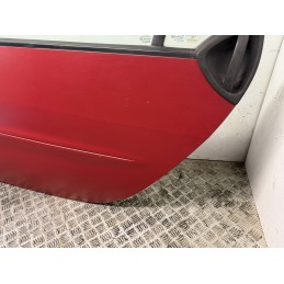 Porta anteriore sinistra Smart Fortwo 450 rossa usata completa alzavetro  B3322