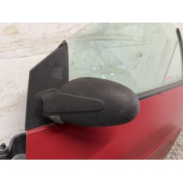 Porta anteriore sinistra Smart Fortwo 450 rossa usata completa alzavetro  B3322
