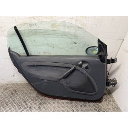 Porta anteriore sinistra Smart Fortwo 450 rossa usata completa alzavetro  B3322