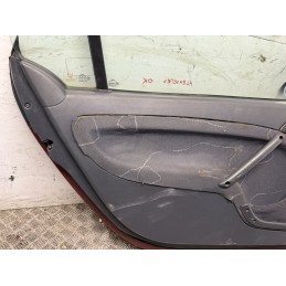 Porta anteriore sinistra Smart Fortwo 450 rossa usata completa alzavetro  B3322