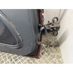 Porta anteriore sinistra Smart Fortwo 450 rossa usata completa alzavetro  B3322