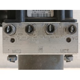 Centralina pompa ABS Citroen Xsara Picasso 9665196580 0265800738  A9769