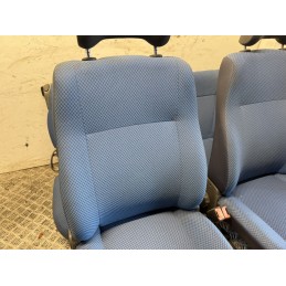 Sedili Tappezzeria completa Fiat Seicento 600 blu nuova 7000km  B3344