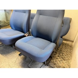 Sedili Tappezzeria completa Fiat Seicento 600 blu nuova 7000km  B3344