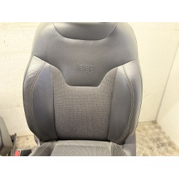 Sedili Tappezzeria Jeep Compass 2 serie 2016 pelle tessuto pannelli  B3211