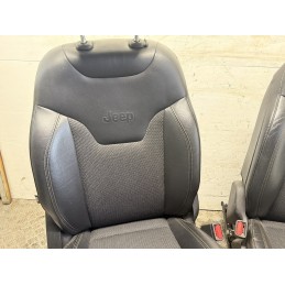 Sedili Tappezzeria Jeep Compass 2 serie 2016 pelle tessuto pannelli  B3211