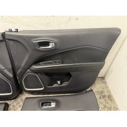 Sedili Tappezzeria Jeep Compass 2 serie 2016 pelle tessuto pannelli  B3211