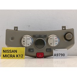Centralina comandi clima aria Nissan Micra K12 27500AX700 2003 2010  A9790