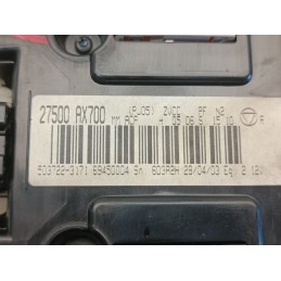 Centralina comandi clima aria Nissan Micra K12 27500AX700 2003 2010  A9790