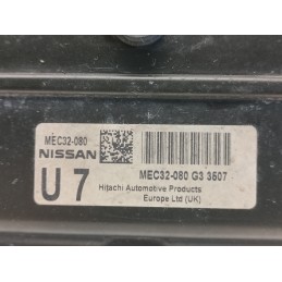 Centralina motore Nissan micra K12 1.4B CR14 MEC32-080 U7  A9799