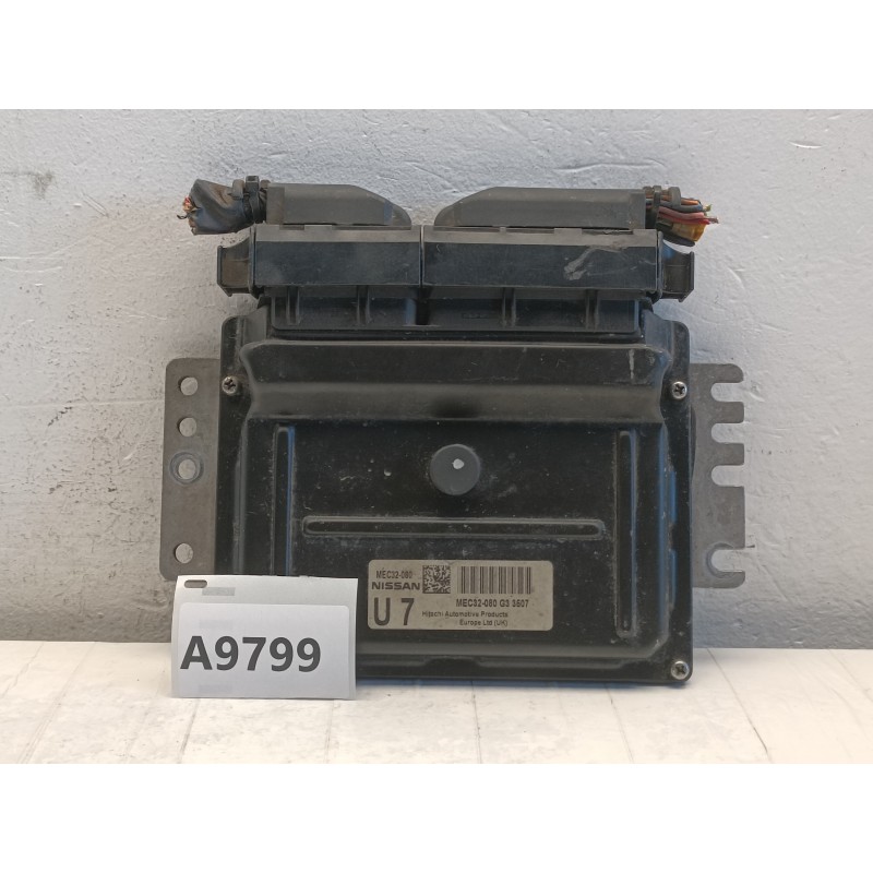 Centralina motore Nissan micra K12 1.4B CR14 MEC32-080 U7 A9799 Centralina motore Nissan micra K12 1.4B CR14 MEC32-080 U7 A9799