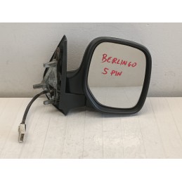 Specchietto retrovisore destro 5 pin Citroen Berlingo 1 serie 2002 2008  A9806