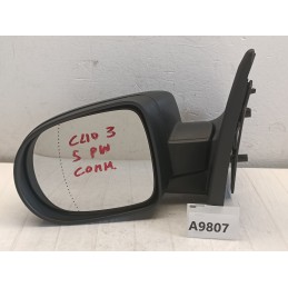 Specchietto retrovisore sinistro 5 pin Renault Clio 3 III 2009 2012 restyling  A9807