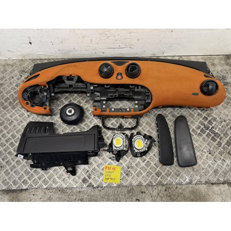 Kit airbag completo Smart Fortwo 453 cruscotto arancione cinture sedili  B3215