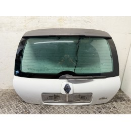 Portellone posteriore bagagliaio Renault Clio 2 bianco completo usato  B3369