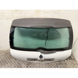 Portellone posteriore bagagliaio Renault Clio 2 bianco completo usato  B3369