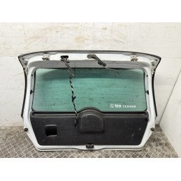 Portellone posteriore bagagliaio Renault Clio 2 bianco completo usato  B3369