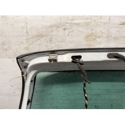 Portellone posteriore bagagliaio Renault Clio 2 bianco completo usato  B3369