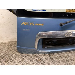 Portellone posteriore bagagliaio Hyundai Atos Prime Azzurro spoiler completo  B3370