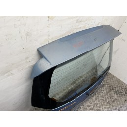 Portellone posteriore bagagliaio Hyundai Atos Prime Azzurro spoiler completo  B3370