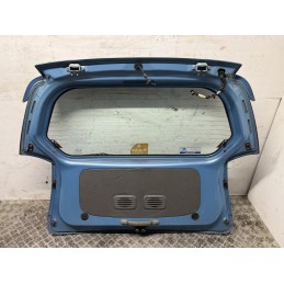 Portellone posteriore bagagliaio Hyundai Atos Prime Azzurro spoiler completo  B3370