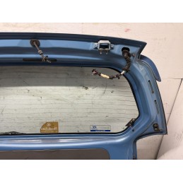 Portellone posteriore bagagliaio Hyundai Atos Prime Azzurro spoiler completo  B3370