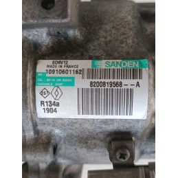 Compressore aria condizionata clima Renault Clio 3 1.2B 8200819568  A9824