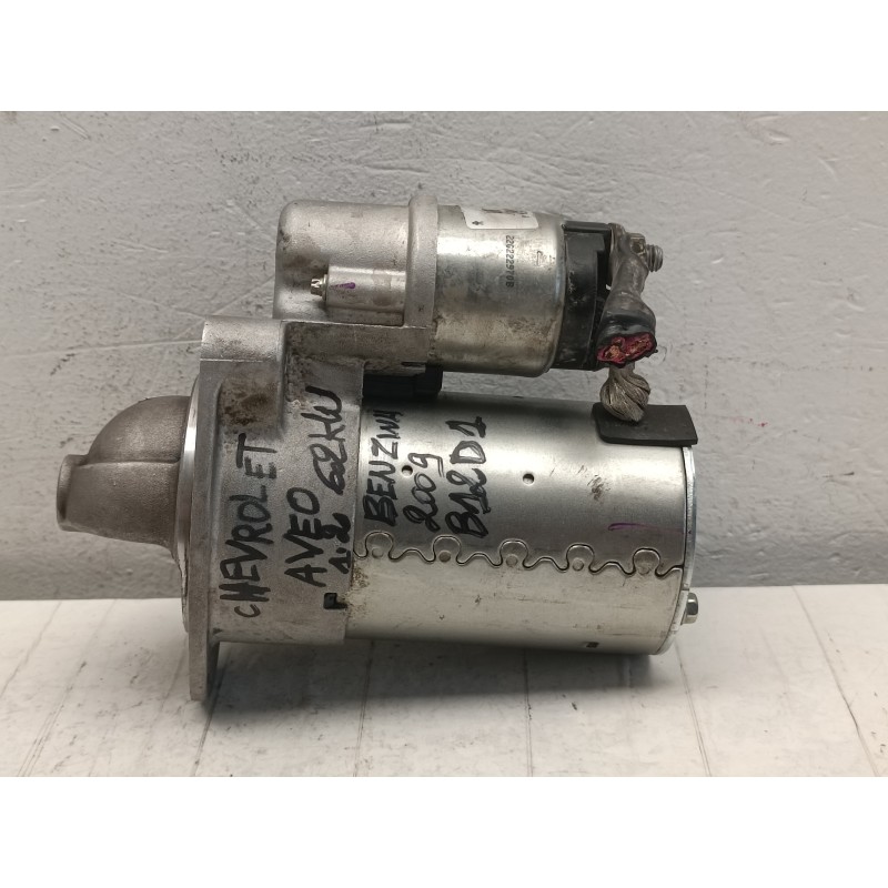 Motorino avviamento revisionato Chevrolet Aveo 1.2B B12D1 Spark 96963483  A9829
