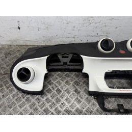 Cruscotto Smart ForFour 453 nero con airbag passeggero modanatura bianca  B3353