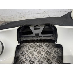 Cruscotto Smart ForFour 453 nero con airbag passeggero modanatura bianca  B3353