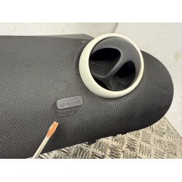 Cruscotto Smart ForFour 453 nero con airbag passeggero modanatura bianca  B3353
