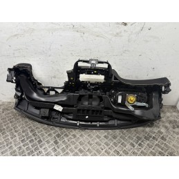 Cruscotto Smart ForFour 453 nero con airbag passeggero modanatura bianca  B3353