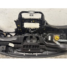 Cruscotto Smart ForFour 453 nero con airbag passeggero modanatura bianca  B3353