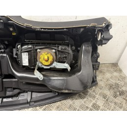 Cruscotto Smart ForFour 453 nero con airbag passeggero modanatura bianca  B3353
