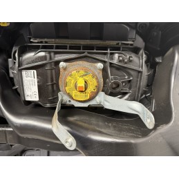 Cruscotto Smart ForFour 453 nero con airbag passeggero modanatura bianca  B3353