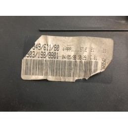 Quadro strumenti contachilometri Peugeot 206 1.1B 9634961180  A9849