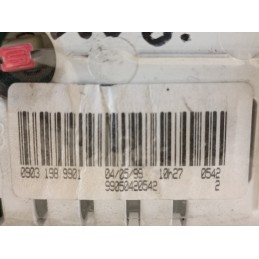 Quadro strumenti contachilometri Peugeot 206 1.1B 9634961180  A9849
