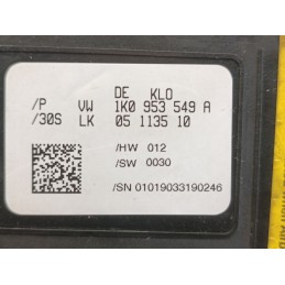 Sensore angolo sterzo centralina Volkswagen Golf 5 V 1K0953549A  A9859