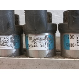 Kit 4 iniettori blu rampa GPL BRC 09sq99020001g 67R-010185 gas  A9868