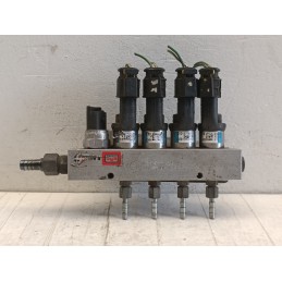 Kit 4 iniettori blu rampa GPL BRC 09sq99020001g 67R-010185 gas  A9868