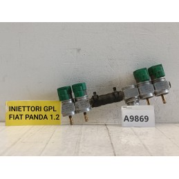Kit 4 iniettori Zavoli GPL JET12AV 67R010187 Fiat Panda 2 169 1.2B verde  A9869