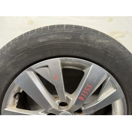Set 4 cerchi in lega Peugeot 3008 5008 17 gomme DOT 2021usati  B3355
