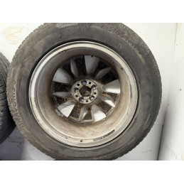 Set 4 cerchi in lega Peugeot 3008 5008 17 gomme DOT 2021usati  B3355
